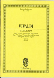 L'Estro Armonico Op. 3/7 Rv 567 / Pv 249 (VIVALDI ANTONIO)