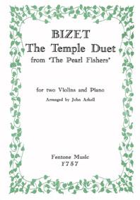 The Temple Duet From 'The Pearl Fishers' (BIZET GEORGES)