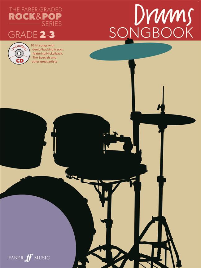 The Faber Graded Rock And Pop Series Drums Songbook : Grades 2-3