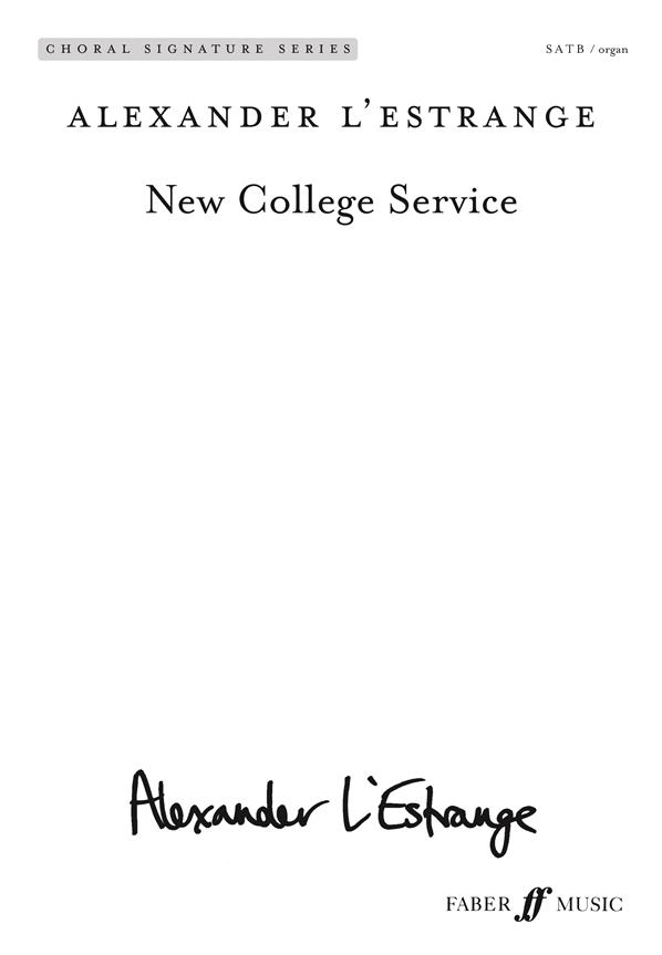 New College Service (SATB)