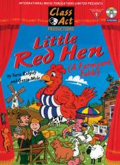 Little Red Hen: Farmyard Fable (With Cd) (RIDGLEY SARA / MOLE GAVIN)