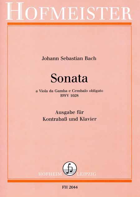 Sonata, Bwv 1028
