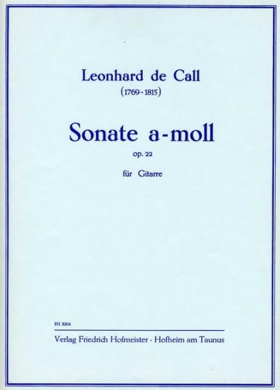 Sonate A-Moll, Op. 22