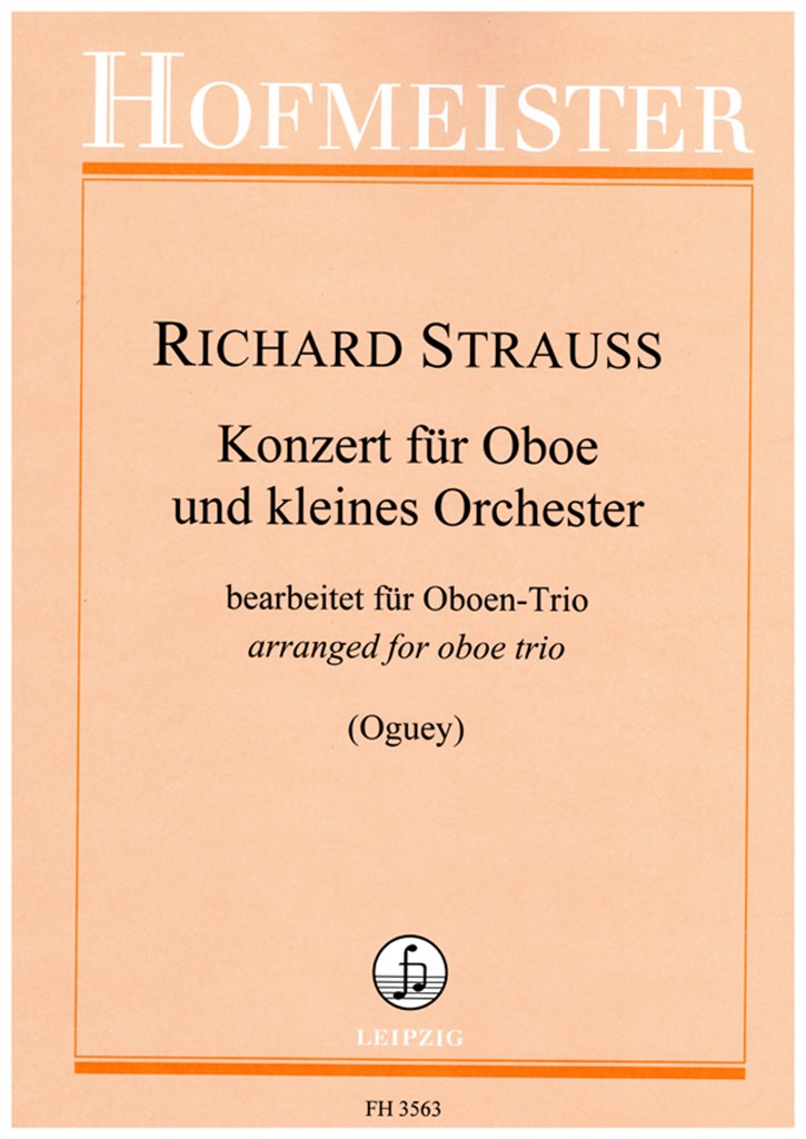 Konzert für Oboe und kleines Orchester (STRAUSS RICHARD)