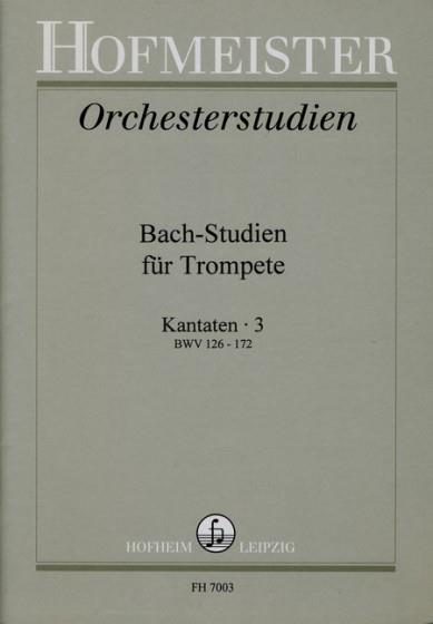 Bach-Studien Für Trompete, Kantaten, Heft 3