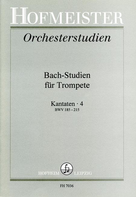 Bach-Studien Für Trompete: Kantaten, Heft 4