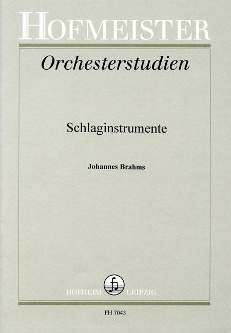 Orchesterstudien Für Schlaginstrumente: Brahms
