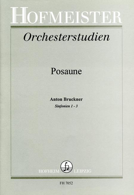 Orchesterstudien Für Posaune: Bruckner (Sinfonien 1-3)