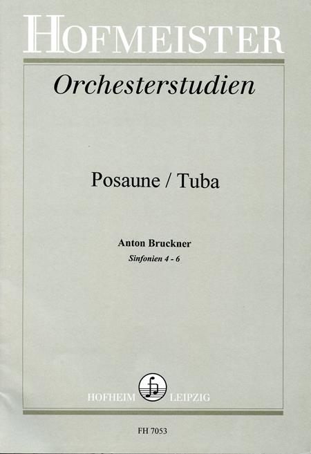 Orchesterstudien Für Posaune: Bruckner (Sinfonien 4-6)