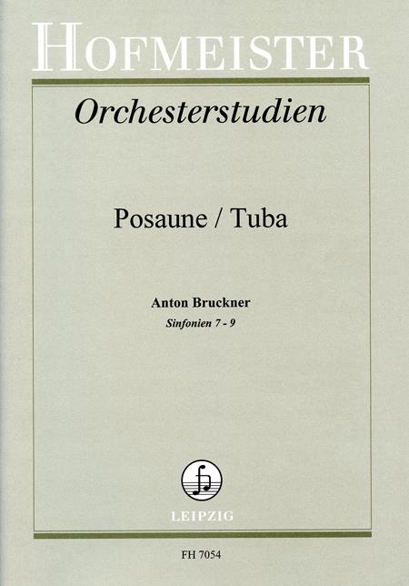 Orchesterstudien Für Posaune: Bruckner (Sinfonien 7-9)