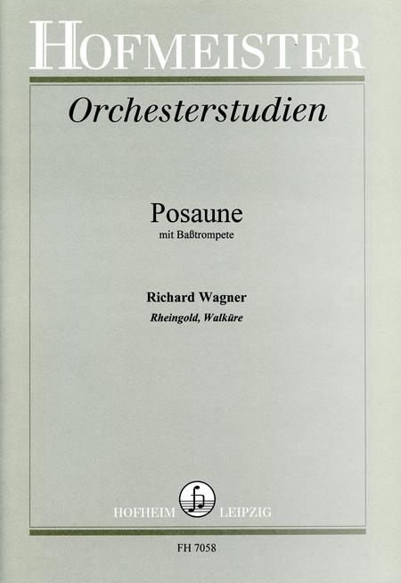 Orchesterstudien Für Posaune: Wagner (Rheingold, Walküre)