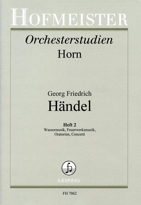 Händel-Studien Für Horn, Heft 2
