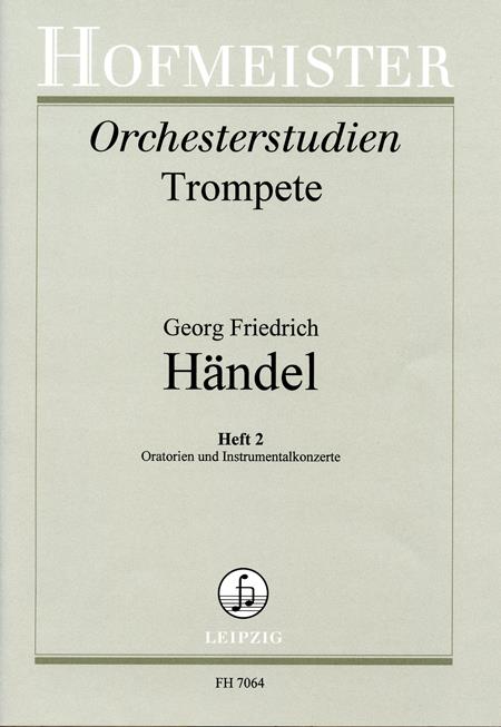 Händel-Studien Für Trompete, Heft 2