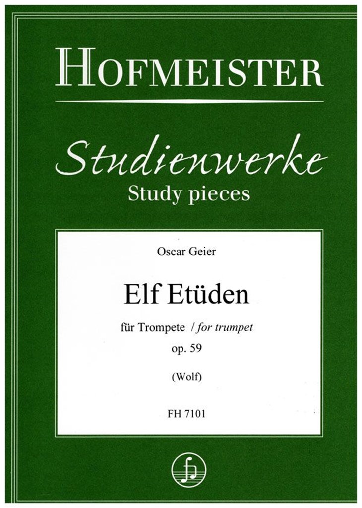 Elf Etüden, op. 59 (GEIER OSCAR)