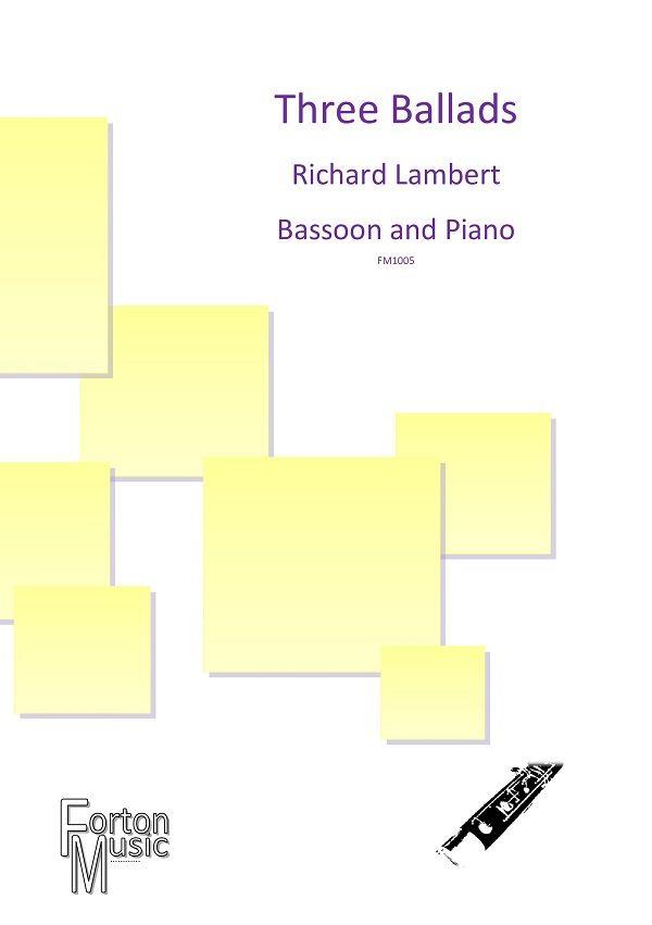 Three Ballads Op. 63a (LAMBERT RICHARD)