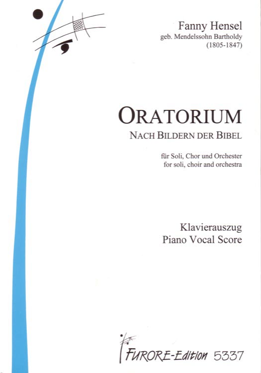 Oratoria on words of the bible (Vocal score) (HENSEL FANNY) 