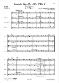 Sonate Pour Piano #14 Op. 27 #2 - 2ème Mouvement (BEETHOVEN LUDWIG VAN)