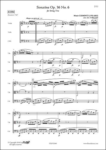 Sonatine Op. 36 #6 (CLEMENTI MUZIO)