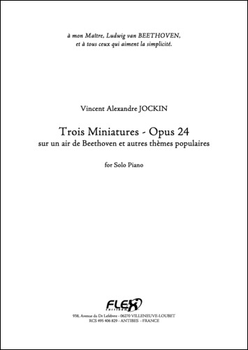 3 Miniatures, Op. 24 (JOCKIN VINCENT A)