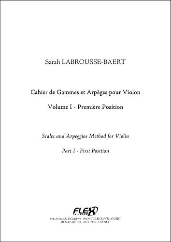 Cahier De Gammes Et Arpèges - Vol.I (LABROUSSE-BAERT SARAH)
