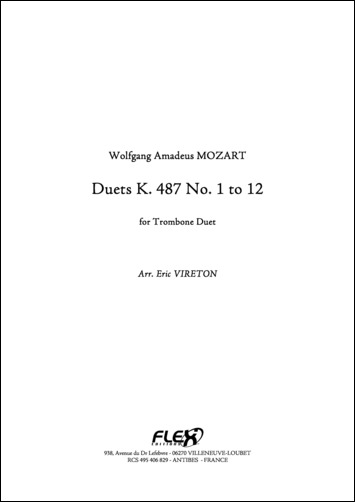 Duet K 487 #1 A 12 (MOZART WOLFGANG AMADEUS)