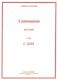 Communion Op. 74 (QUEF CHARLES)
