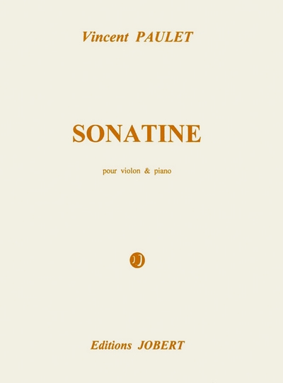 Sonatine (PAULET VINCENT)