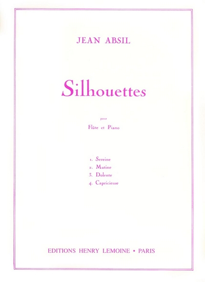 Silhouettes Op. 97 (ABSIL JEAN)