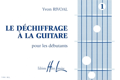 Déchiffrage A La Guitare Vol.1
