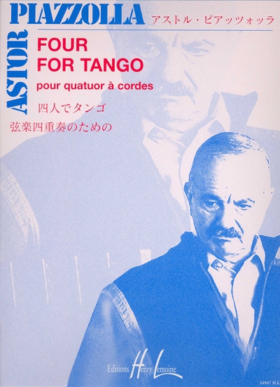 4 For Tango (PIAZZOLLA ASTOR)