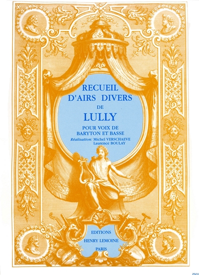 Recueil D'Airs Divers (LULLY JEAN-BAPTISTE)