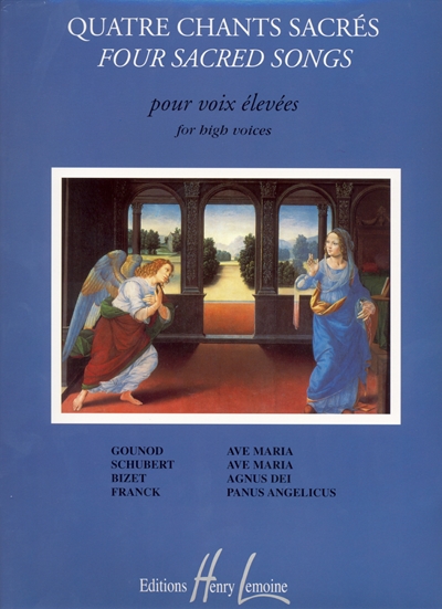 4 Chants Sacrés (BONNARDOT JACQUELINE)