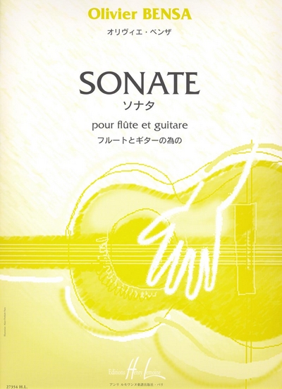 Sonate (BENSA OLIVIER)