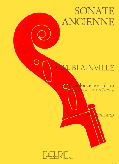 Sonate Ancienne (BLAINVILLE CHARLES-HENRI DE)