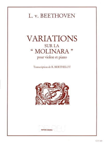 Variations Sur La Molinara (BEETHOVEN LUDWIG VAN)