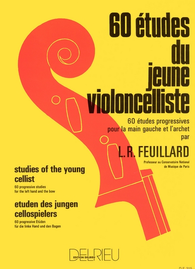 60 Etudes Du Jeune Violoncelliste (FEUILLARD LOUIS R)