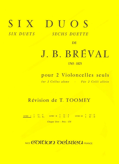 Duos (6) Vol.1 (BREVAL JEAN-BAPTISTE)