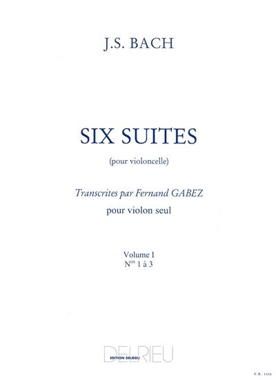 6 Suites Vol.1 (BACH JOHANN SEBASTIAN)