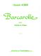 Barcarolle (AUBER CHANTAL)