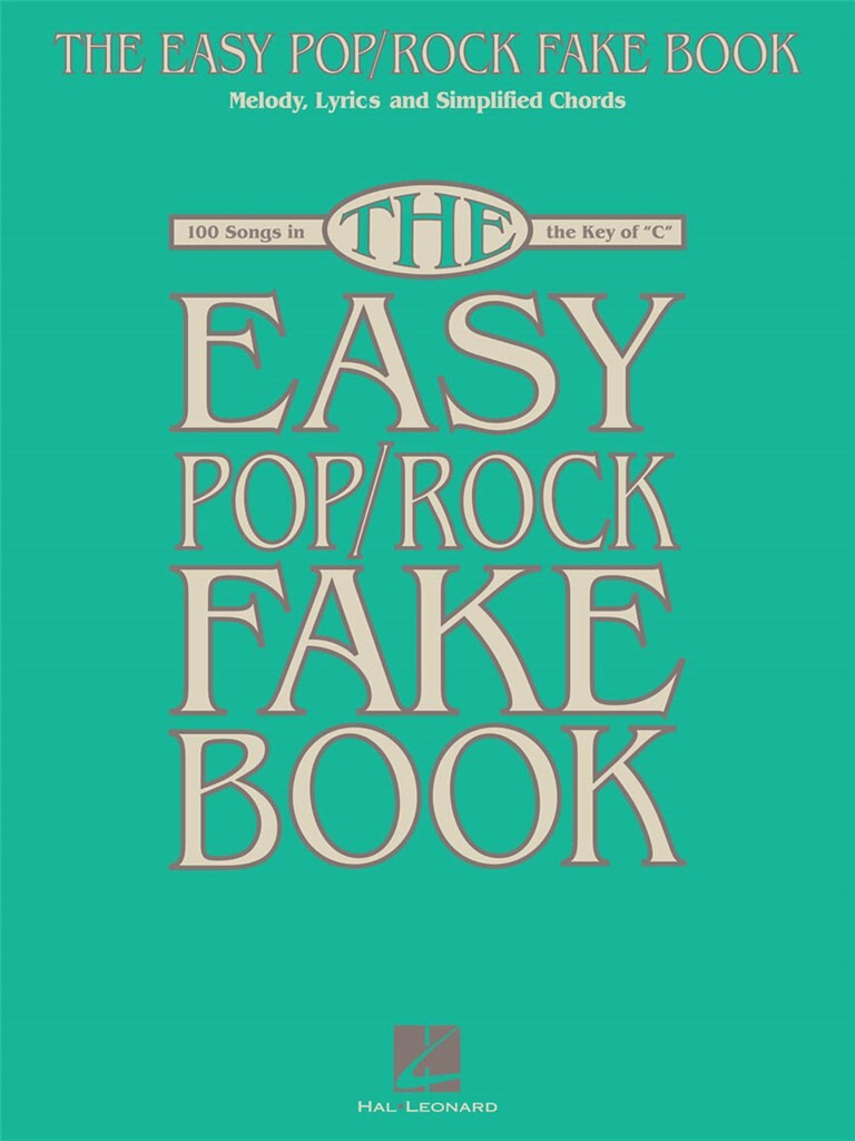 THE EASY POP/ROCK FAKE BOOK