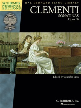 Sonatinas, Op. 36 (Schirmer Performance Edition) (CLEMENTI MUZIO)