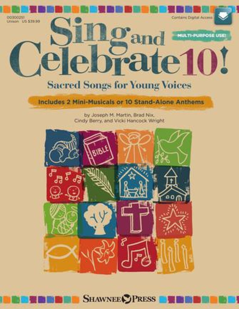 Sing and Celebrate 10! Sacred Songs for Young Vcs