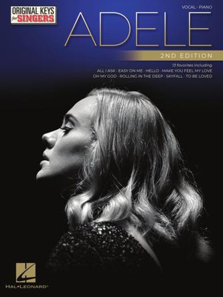Adele - Original Keys For Singers - 2nd Edition (ADELE)