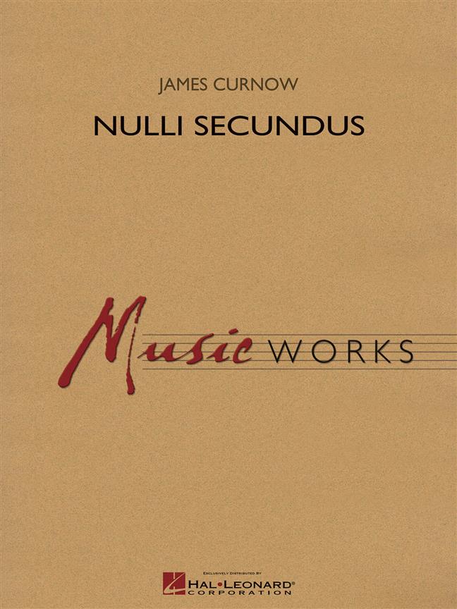 Nulli Secundus (CURNOW JAMES)