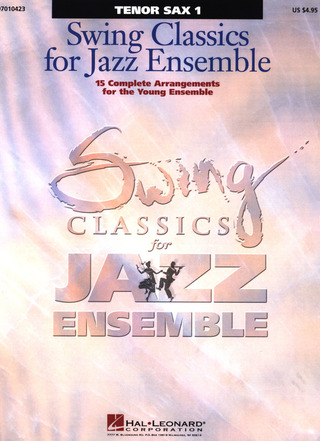 Swing Classics for Jazz Ensemble - Tenor Sax I