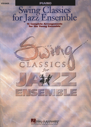Swing Classics for Jazz Ensemble - Piano