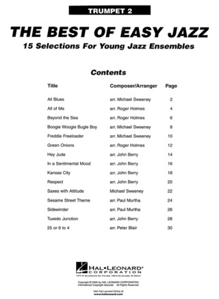 The Best of Easy Jazz - Trumpet 2