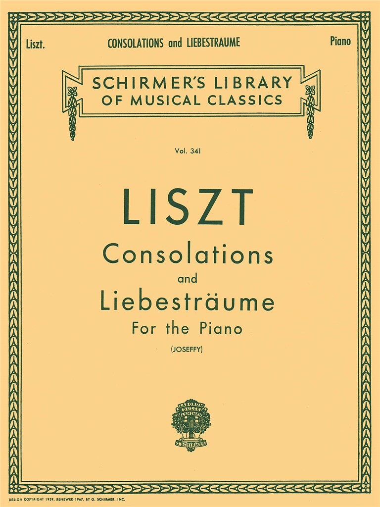 CONSOLATIONS AND LIEBESTRAUME (LISZT FRANZ) (LISZT FRANZ)