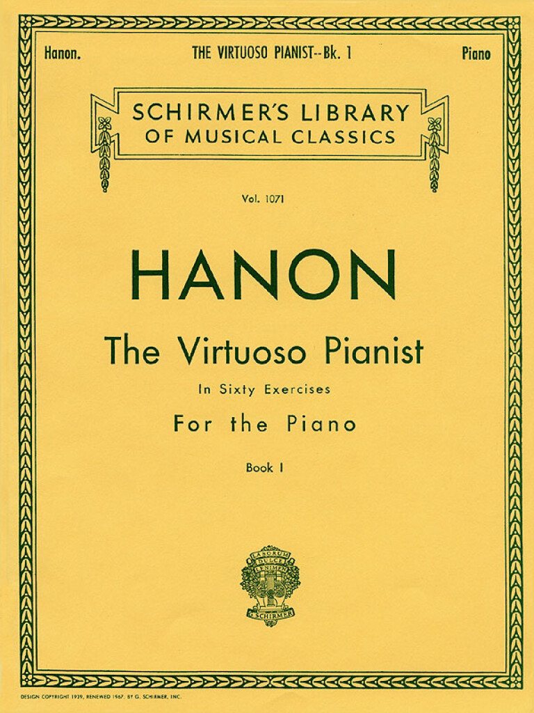VIRTUOSO PIANIST IN 60 EXERCISES - BOOK 1 (HANON CHARLES-LOUIS) (HANON CHARLES-LOUIS)