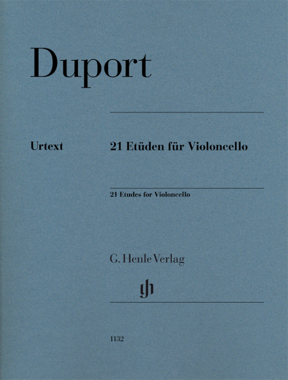 21 Études pour violoncelle (DUPORT JEAN-LOUIS)